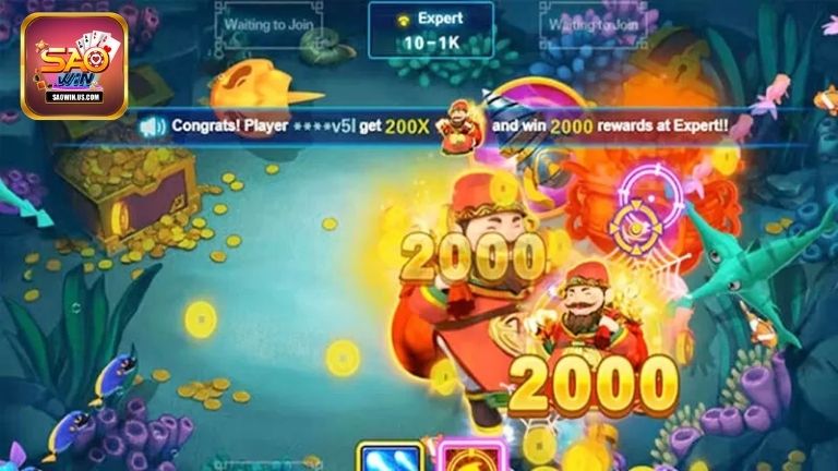 Các tính năng đặc biệt trong game Cai Shen Fishing Saowin
