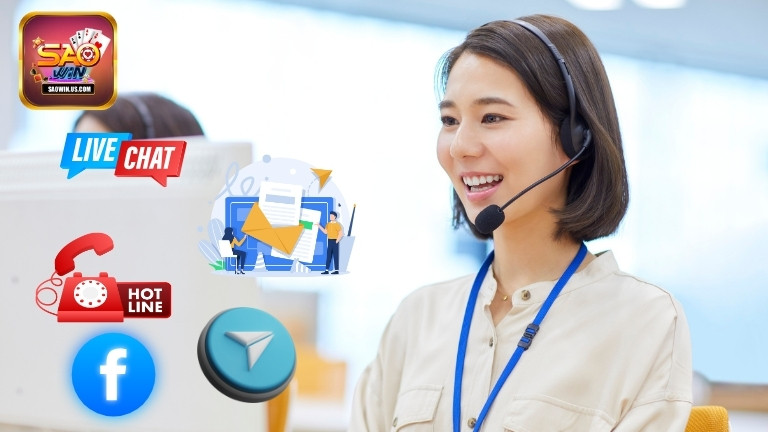Điểm danh các kênh liên hệ Saowin