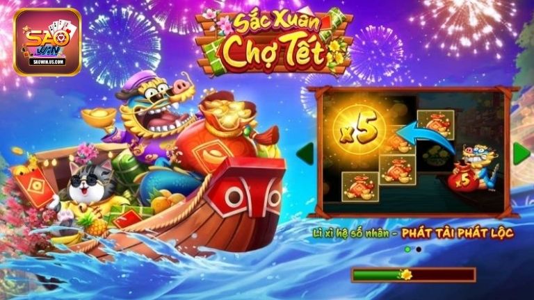 Giới thiệu về slot Sắc Xuân Chợ Tết Saowin