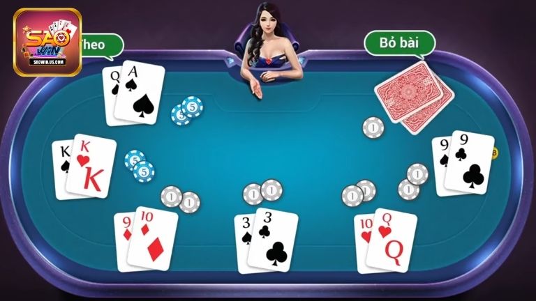 Luật chơi Poker chuẩn tại Saowin cho tân binh